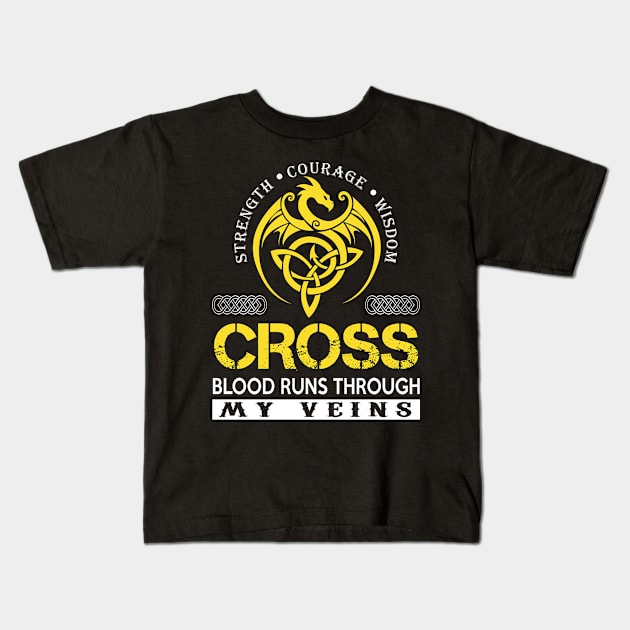 CROSS Kids T-Shirt by isaiaserwin